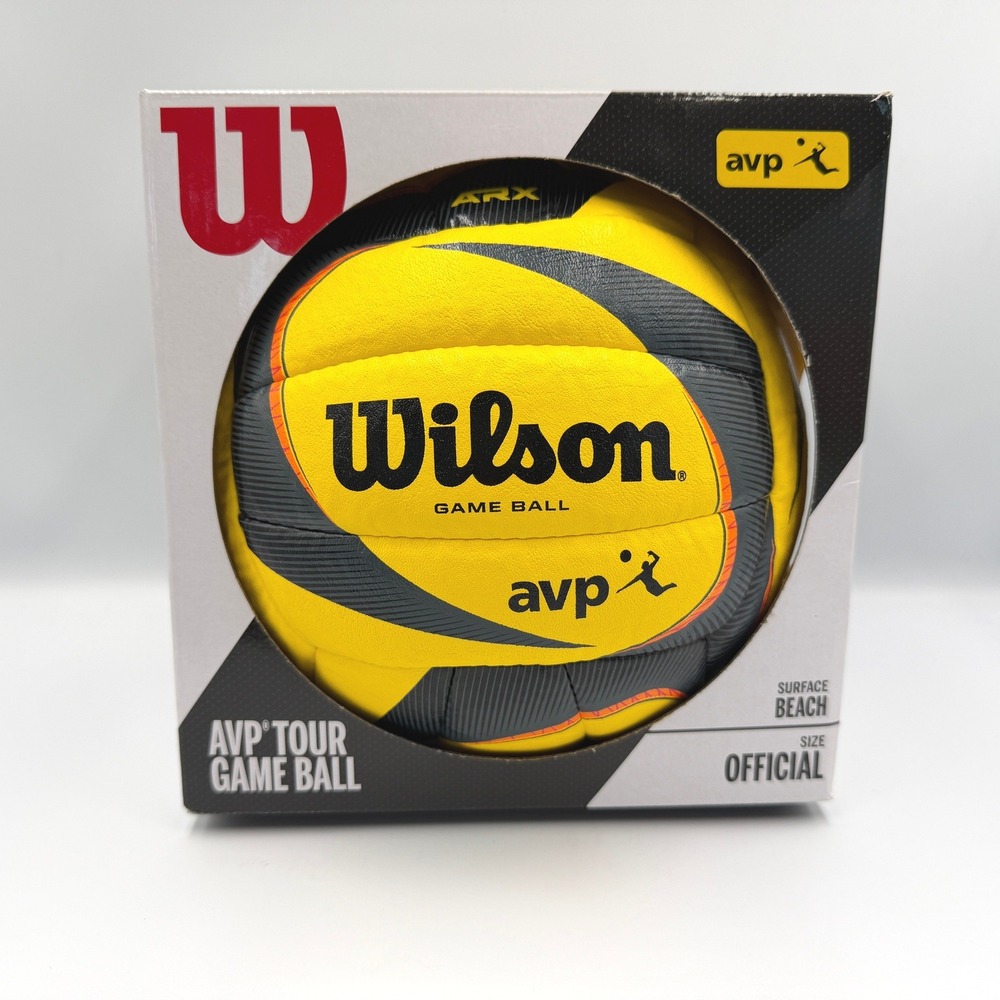 Wilson AVP Tour ARX Volleyball Official Size Yellow WTVDGBAVP5 *NEW*